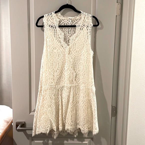 Cream Colored Free People Dress - Picture 1 of 6